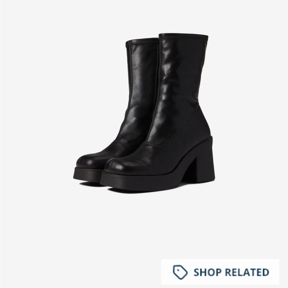 Steve Madden size 7 Klayton black boots